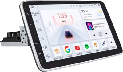 Autoradio met bluetooth - Carplay - Voor Universele 1 Din Auto - Geschikt voor Apple en Android - Stereo - Navigatie - Navigatiesysteem auto - 3GB 32GB