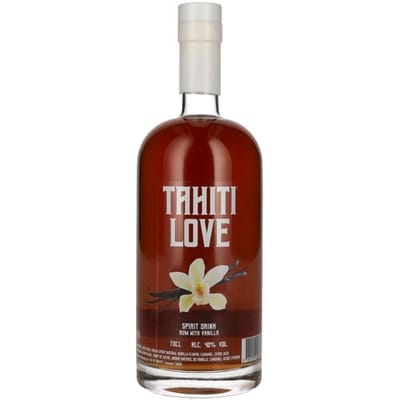 Tahiti Love VANILLA Premium Spirit Drink 40% Vol. 0,7l