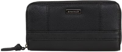 Tom Tailor - TTJUNA portemonnee met logobadge - Maat ONESIZE - schwarz / black