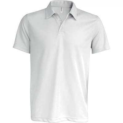 PROACT® Herensportpolo PA482 - White - S