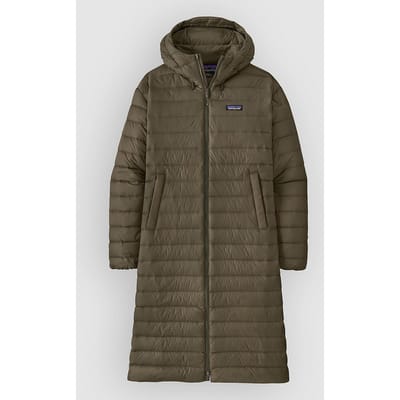 Patagonia Recycled Down Sweater Parka groen