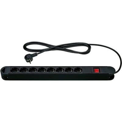 TRONIC Stekkerdoos (Zwart)