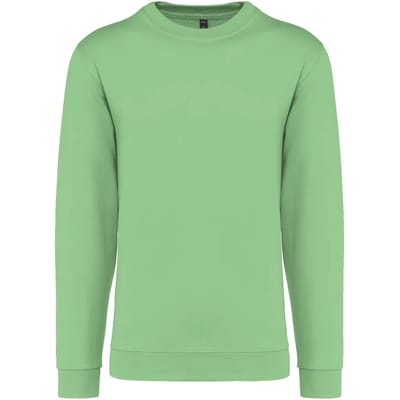 Sweater 'Crew Neck Sweatshirt' Kariban Collectie Basic+ 4XL - Apple Green
