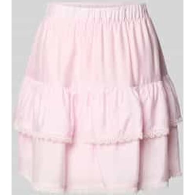 Uitlopende rok van viscosemix model 'BLISS'