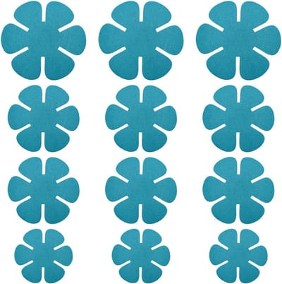 12-delige set potdividers en pannenbeschermers voor het beschermen en scheiden van pannen, hittebestendig en antiaanbak, 3 verschillende maten