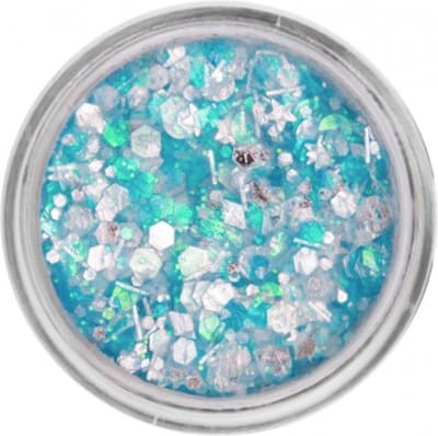 PXP pressed chunky glitter cream turquoise candy 10 ml