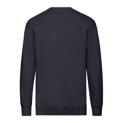Fruit of the Loom Uniseks Lichtgewicht Sweatshirt met Inzet voor Volwassenen (Deep Navy)