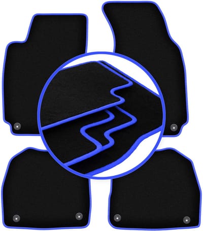 CARLUX-BLUE automatten voor: Skoda Superb I sedan (2001-2008)