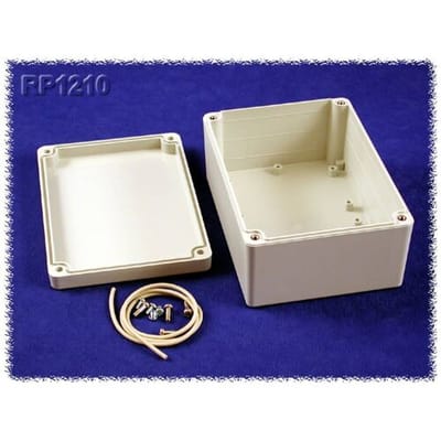 Hammond Electronics RP1210 Universele behuizing 145 x 105 x 60 Polycarbonaat Grijs 1 stuk(s)