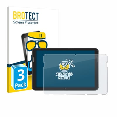 BROTECT - Screenprotector voor Zebra ET401 10.1" - Folie Beschermfolie Beschermglas matte 3 Stuks