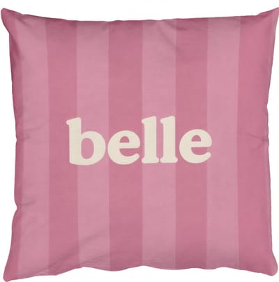 Sierkussens - Kussentjes Woonkamer - 50x50 cm - Roze - Gestreept - Belle