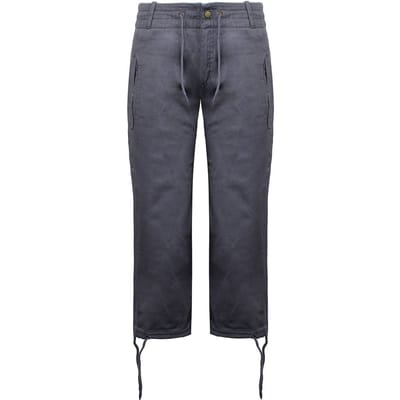 Nike Swoosh Dames Donkergrijs 3/4 Broek