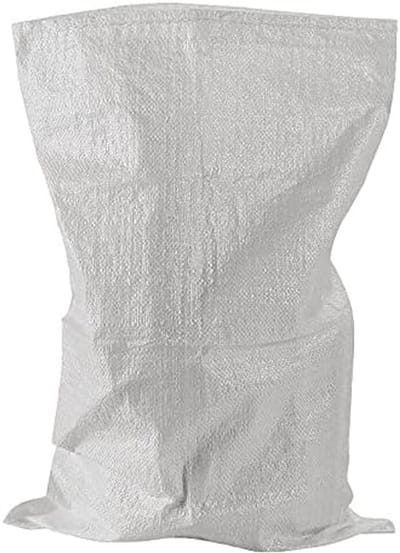 Sterke Geweven Vulzakken voor Puin en Tuinafval 60 x 100 CM (20 stuks)