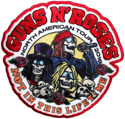 Guns N' Roses - Not In This Lifetime NA Tour '16 - Patch