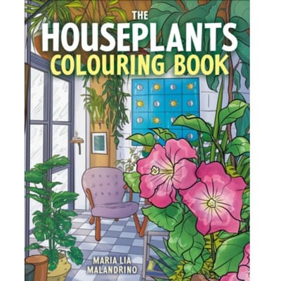 The Houseplants Colouring Book - Arcturus Creative Colouring - Maria Lia Malandrino