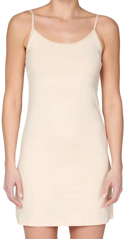 Gaubert Onderjurk - Spaghetti bandjes - S/M - Beige