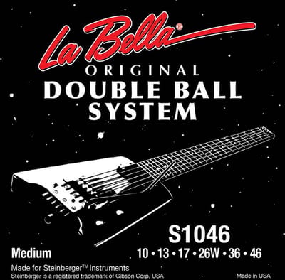 La Bella L-S1046 Double Ball End elektrische gitaarsnaren (010-046)