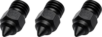 3x MK8 Geharde Stalen Nozzle – Geschikt voor Creality 3D-printers en meer