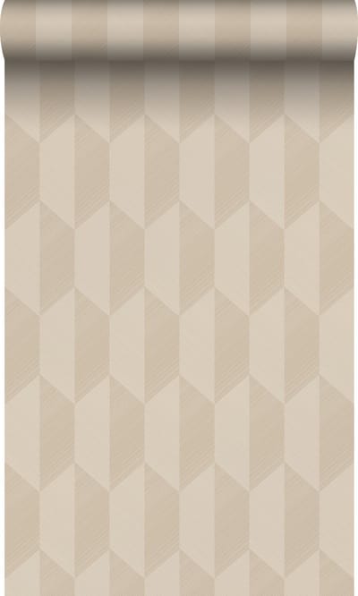 Origin Wallcoverings behang 3D-motief beige - 50 x 900 cm - 348030