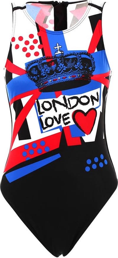 Turbo London Love 89557 Zwemkleding Zwart 2XL Vrouw
