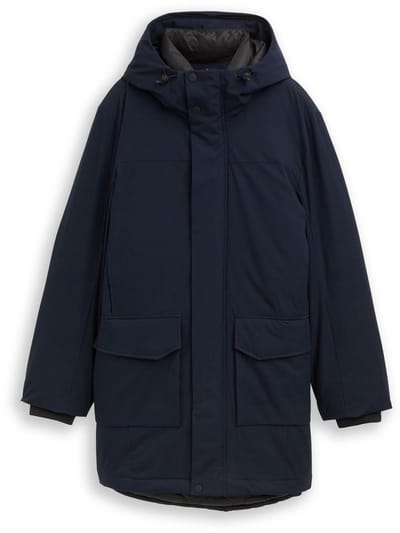 Tom Tailor Denim - Parka met waterafstotende functie - Maat L - sky captain blue