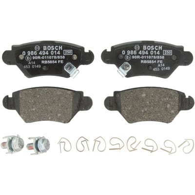 Remblokset BOSCH 0 986 494 014, achter