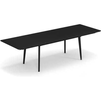 Emu Plus4 Verlengbare tafel - zwart - 160 x 90 cm