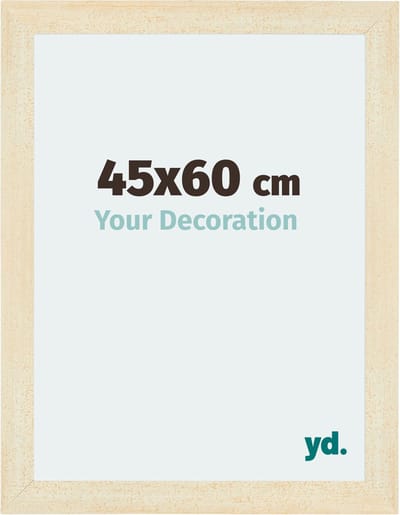 Your Decoration - Fotolijst 45x60 cm - MDF - Zand Geveegd - Mura