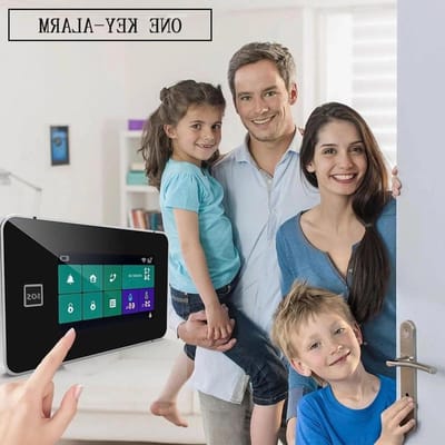 Alarmsysteem - Inbraakalarm - Huisbeveiliging - Met app bediening - 25x15x15 cm - Grijs