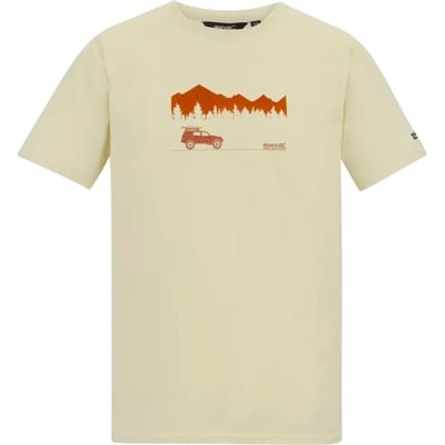 Cline IX T-shirt met korte mouwen en grafische print voor heren