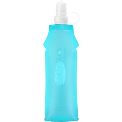 TPU Opvouwbare Zachte Fles Sport Waterfles Hardlopen Camping Wandelen Waterzak Opvouwbare Drinkwaterfles Waterzak 500ml