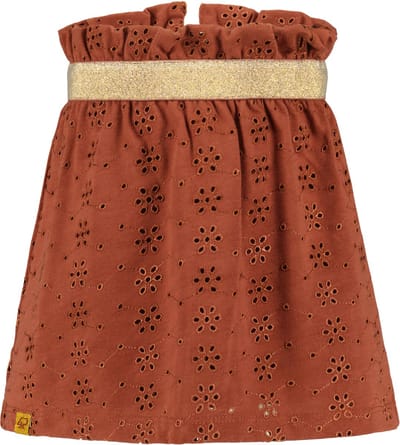 4PRESIDENT Rok Meisjes - Mahogany - Maat 116