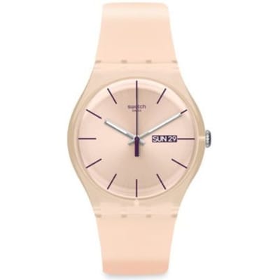 [Swatch] New Gent Rose Rebel Horloge SUOT700 - Beige Wijzerplaat beige