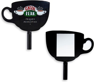 Makeup Revolution X Friends - Central Perk Mirror - Make-Up Spiegel - Handspiegel - Groot - Cadeau - Giftset - Koffie - Coffee - Vrouw