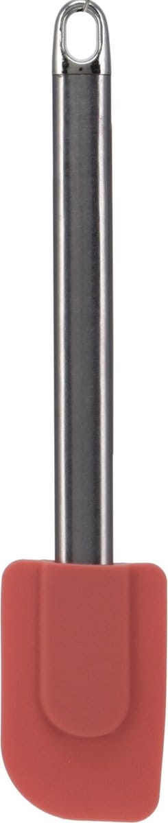 La Cucina Pannenlikker - zilver/rood - RVS/Siliconen - 24 cm - Keukengerei