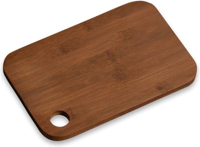 Proffesionele Snijplank - FSC® Donker Bamboe Hout - Afm: 23 x 15 x 1 Cm
