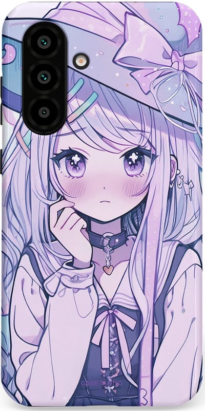 Casetastic Hoesje Geschikt voor Samsung A56 / A36 - Stijlvolle Beschermende Duo-layer Case - Yume Meisje