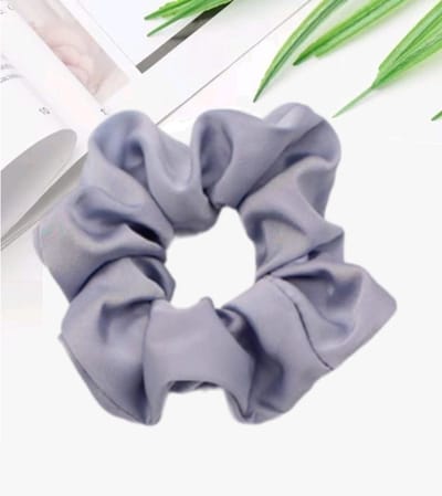 Luxe Zijde scrunchie -Silk feeling polyester haarelastiek Haarelastiekjes - Haar Accessoires Vrouwen - Wokkels - Haarelastiekjes Scrunchie - Haar Accessoires Meisje