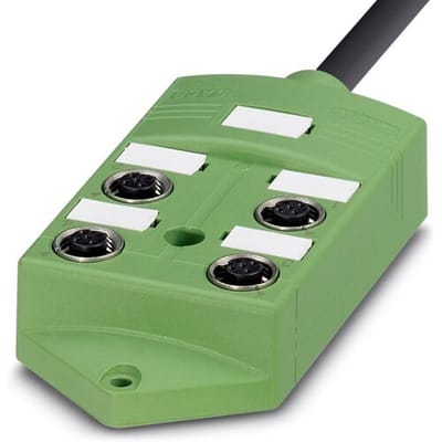 Phoenix Contact SACB-4/ 4- 5,0PUR SCO 1516962 Passieve sensor/actorbox M12-verdeler met metalen schroefdraad 1 stuk(s) Piece