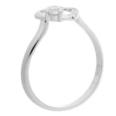 Orphelia Dames 925 Sterling Zilveren Ring - Zilver ZR-7080