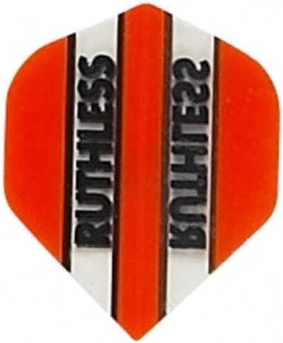 Dart Flights - Vleugels Pijltjes - Precisie Werpen - Transparant Ontwerp - Standaard Vorm - Oranje