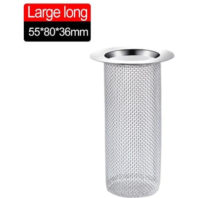 RVS Vloerafvoer Filter Mesh Spoelbak Anti-verstopping Badkuip Haarvanger Douche Leknet Zeef Bad Stop Keukengereedschap