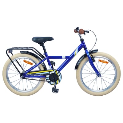 vidaXL - Kinderfiets - 24 - Inch - voor - 8-12 - jaar - oud - Donkerblauw