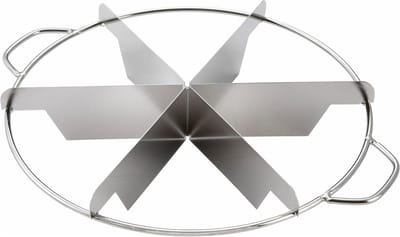 Winco SCU-6 6 plakjes taartsnijder, 10-inch