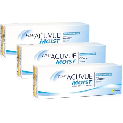 1-DAY Acuvue Moist for Astigmatism (90 lenzen)