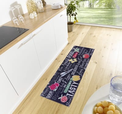 Flycarpets Loper - Food - Multi 50x150 cm