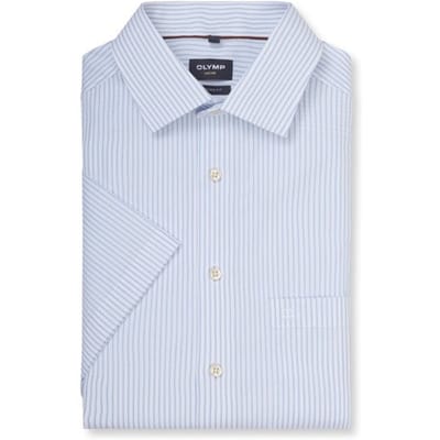 OLYMP Luxor Overhemd, Modern Fit, New Kent, Bleu
