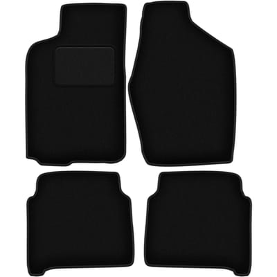 Zwarte veloursmatten voor: Toyota Camry V20 II sedan (1986-1991)