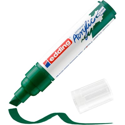 edding 5000 Acrylic "Acrylmarker - Wide" - Mosgroen