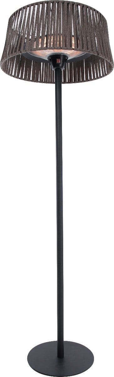 Sunred - Artix Corda - Bright lijn - Bruin - Staand model - Terrasverwarmer - Infraroodstraling - 2100 W - ECO - 3 standen - Olefin hoofd - Elektrische heater